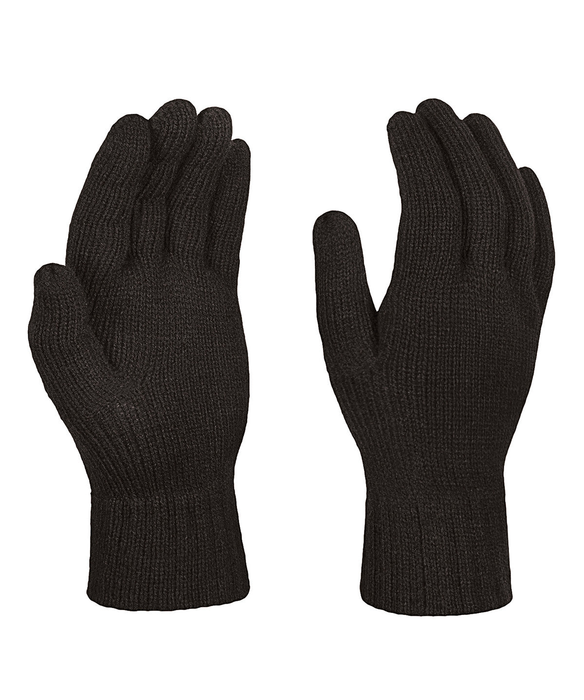 Personalised Gloves - Black Regatta Professional Knitted gloves
