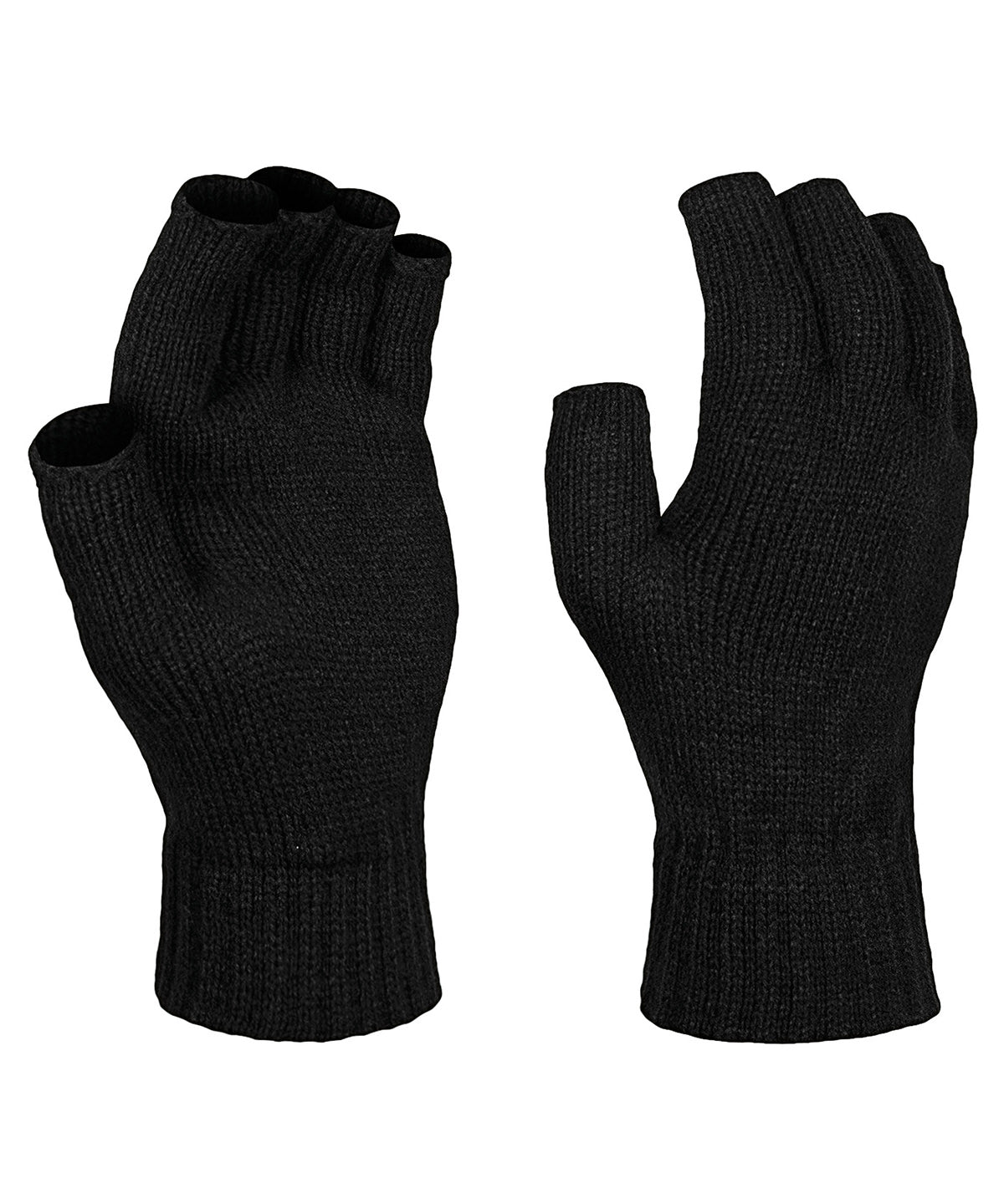 Personalised Gloves - Black Regatta Professional Fingerless mitts
