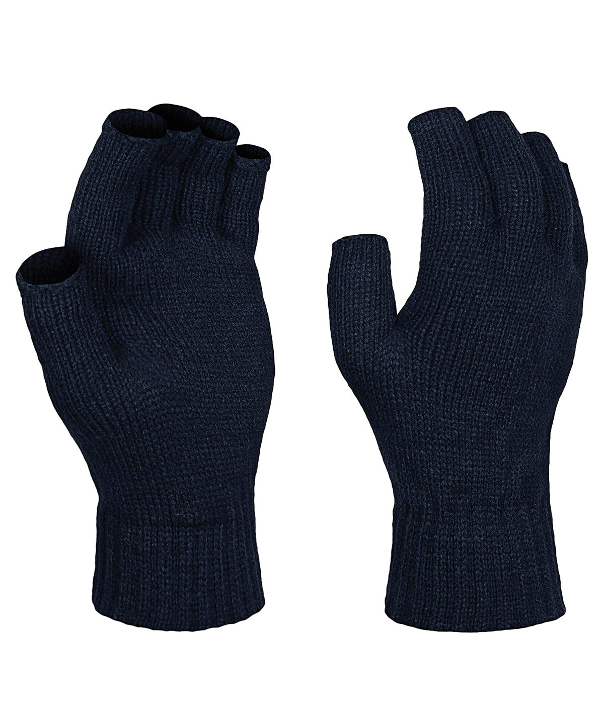 Personalised Gloves - Navy Regatta Professional Fingerless mitts