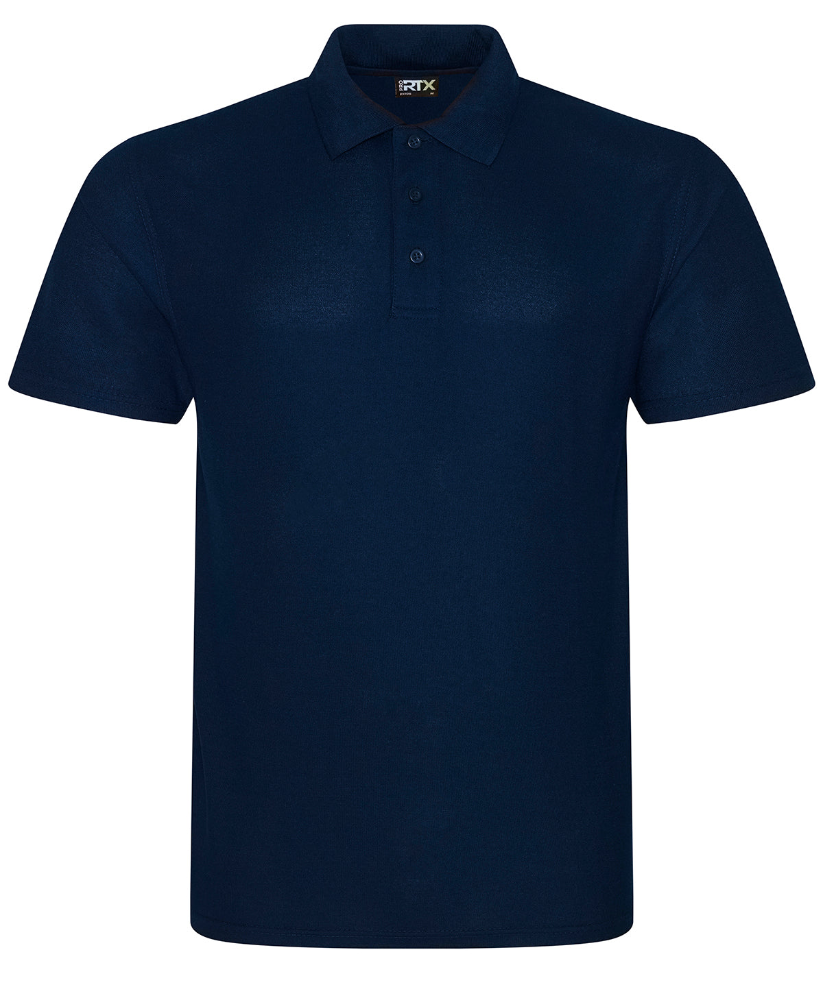 Personalised Polo Shirts - Black ProRTX Pro polyester polo