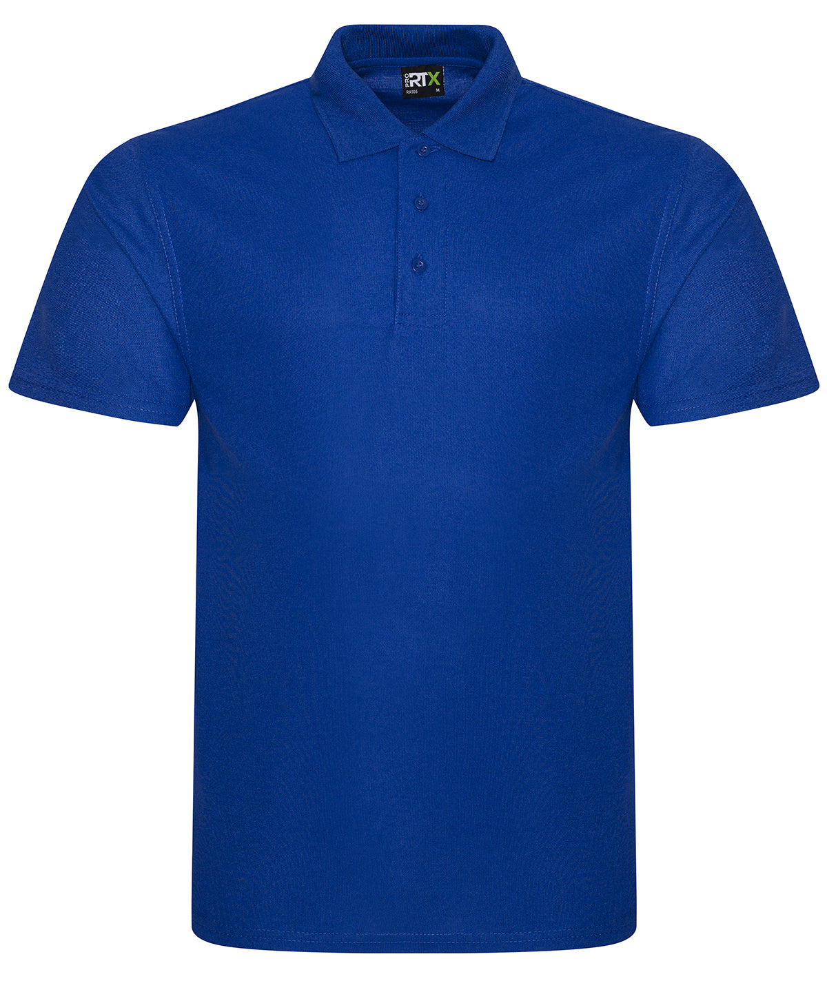 Personalised Polo Shirts - Black ProRTX Pro polyester polo