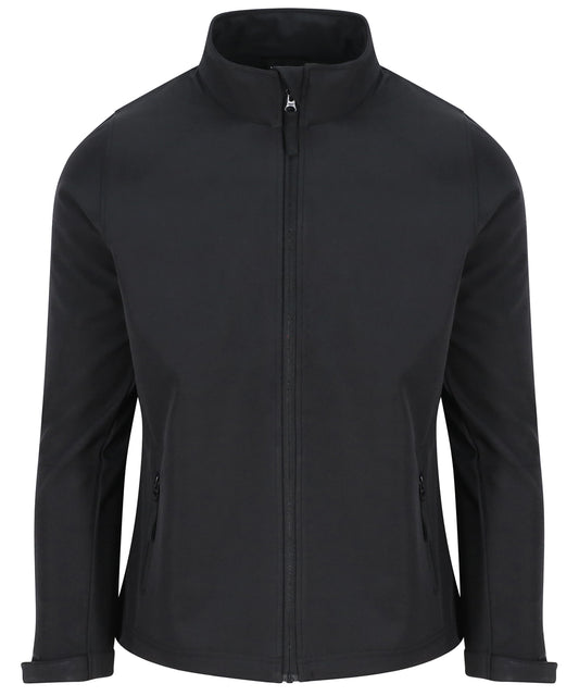 Personalised Jackets - Black ProRTX Women's Pro 2-layer softshell jacket