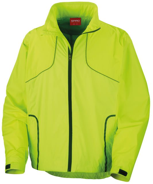 Personalised Jackets - Lime Spiro Spiro Crosslite trail and track jacket