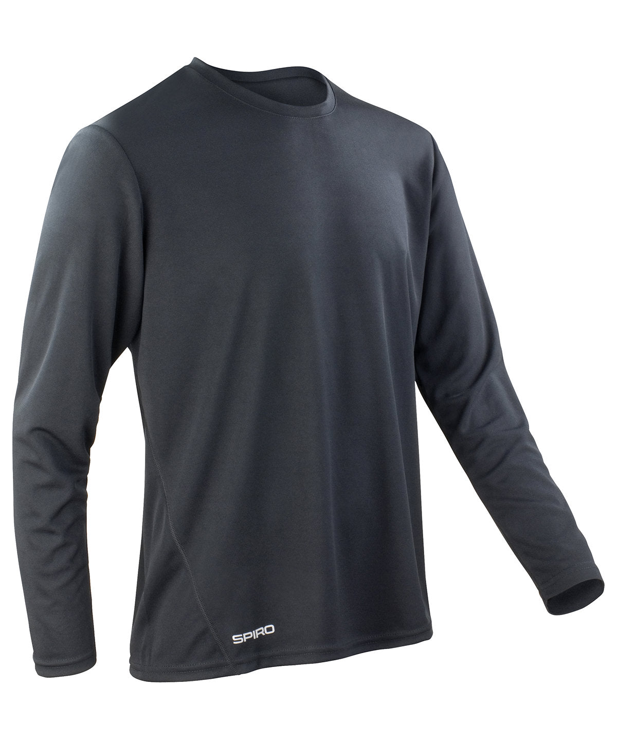 Personalised T-Shirts - Black Spiro Spiro quick-dry long sleeve t-shirt