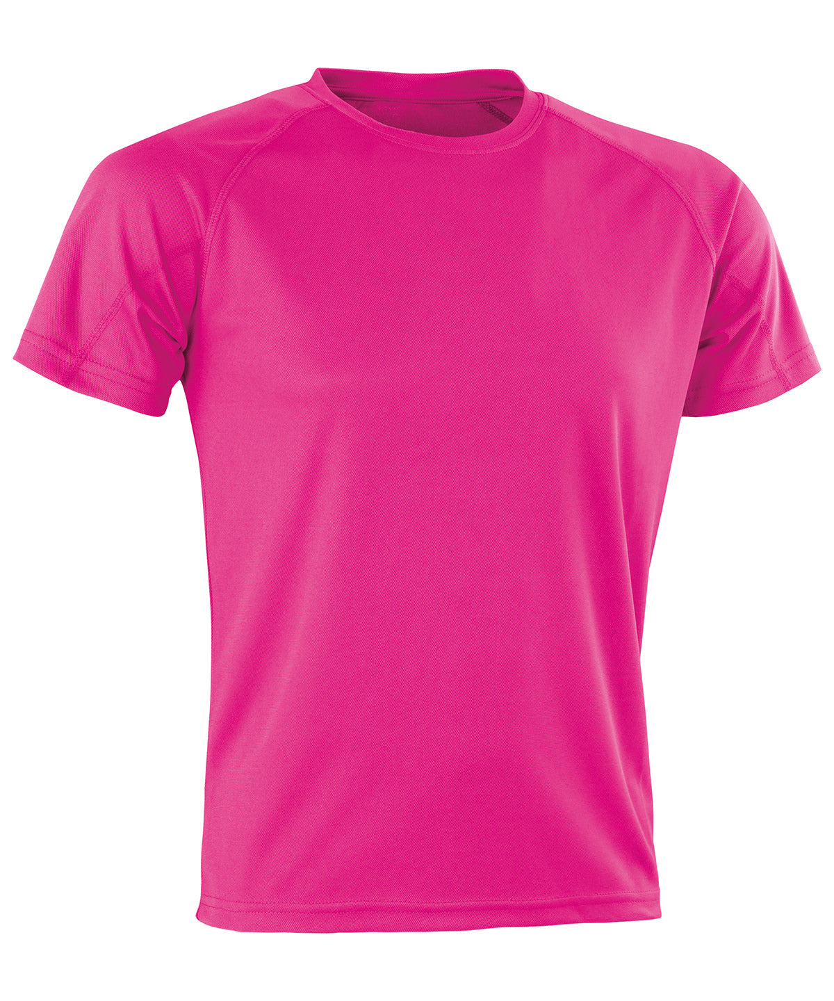 Personalised T-Shirts - Mid Purple Spiro Performance Aircool tee