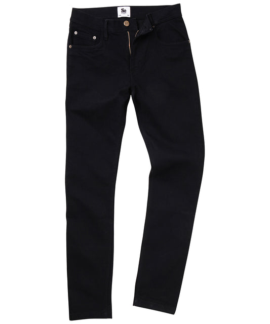 Personalised Trousers - AWDis So Denim Max slim jeans