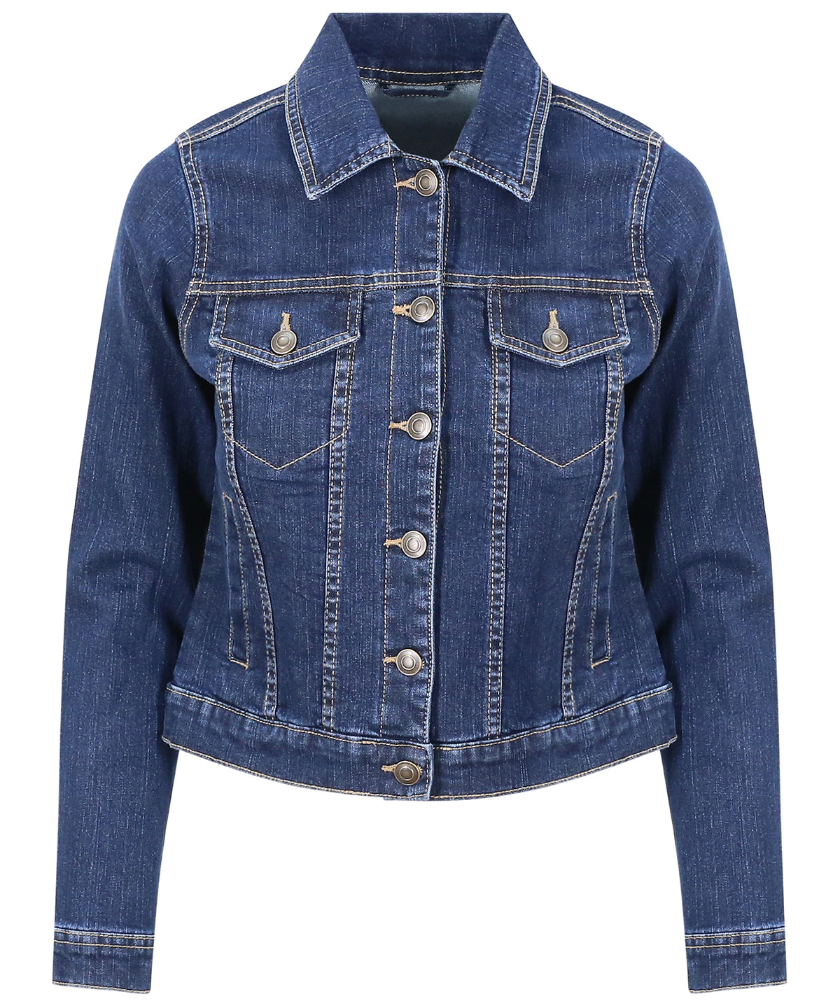 Personalised Jackets - Black AWDis So Denim Women's Olivia denim jacket