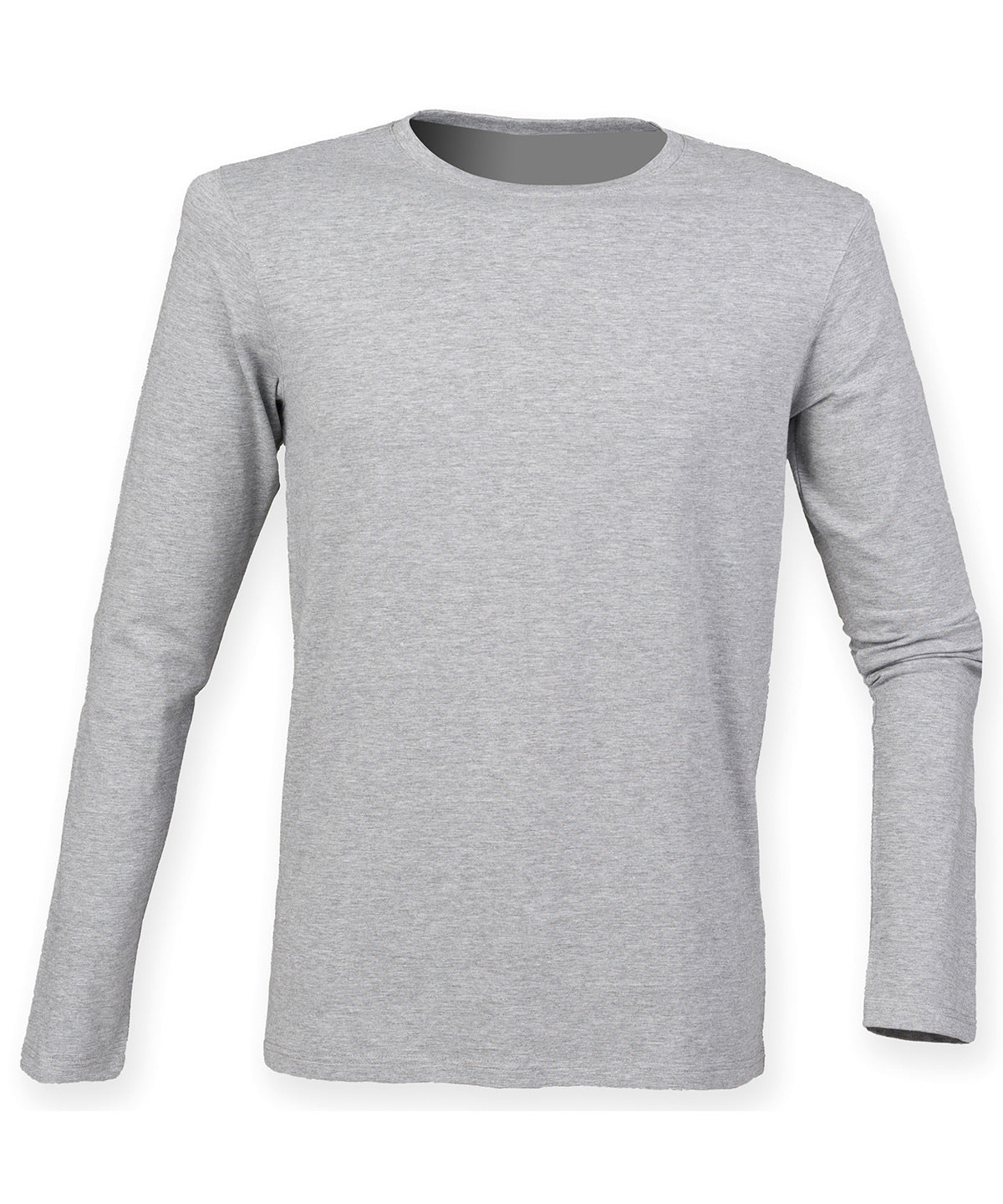 Personalised T-Shirts - Black SF Feel good long sleeved stretch t-shirt