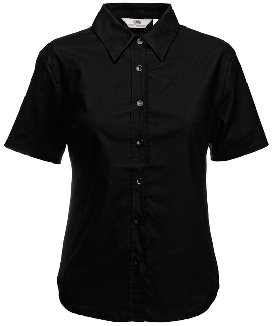 Personalised Shirts - Fruit of the Loom Women's Oxford short sleeve shirt