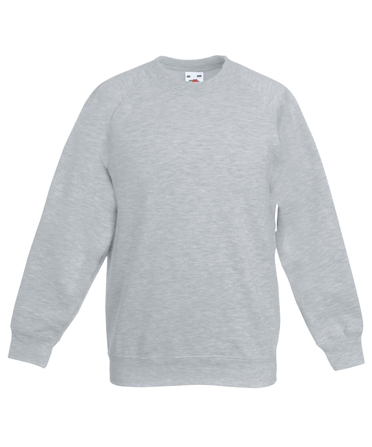 Personalised Sweatshirts - Black Fruit of the Loom Kids classic raglan sweatshirt