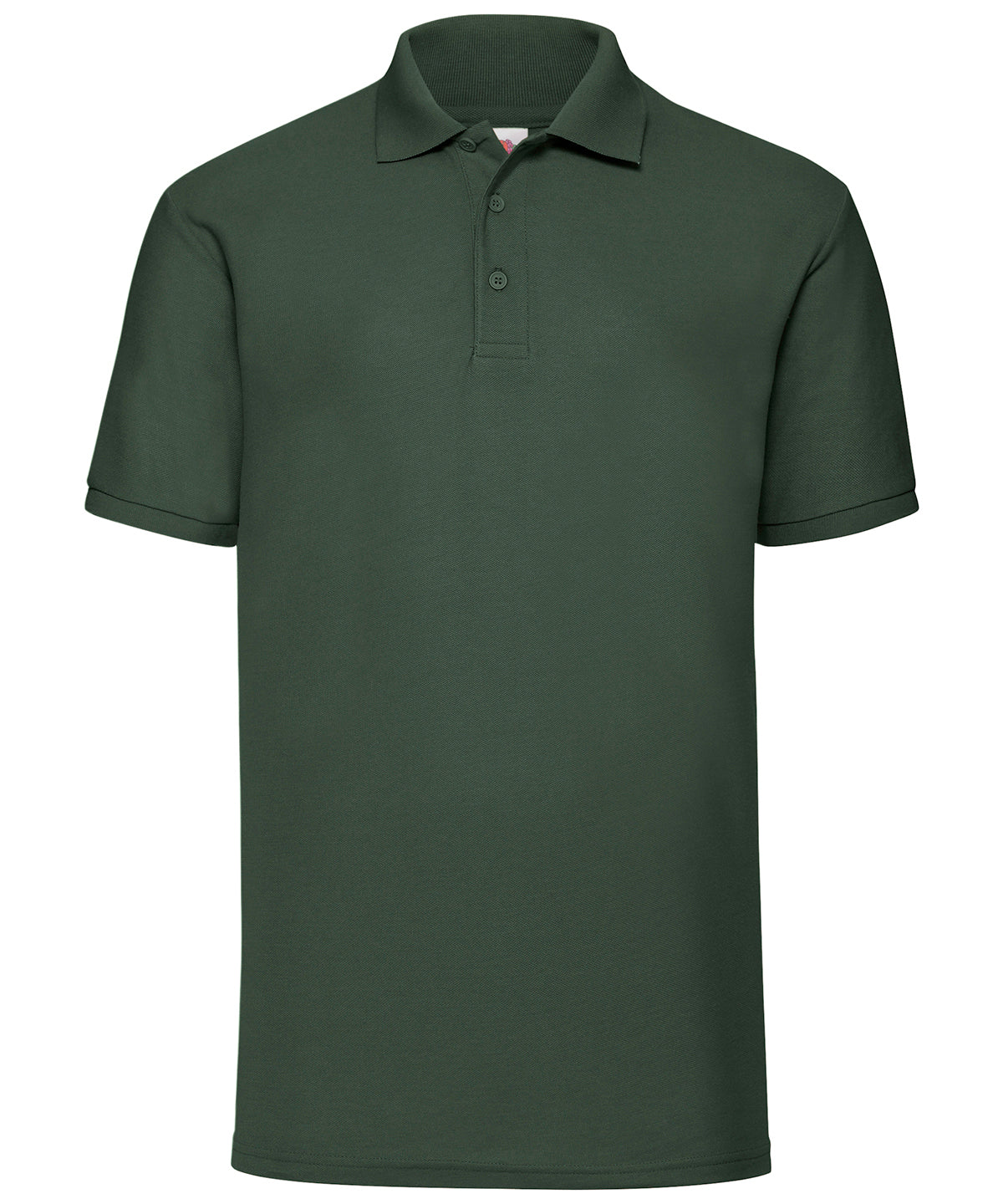 Personalised Polo Shirts - Mid Red Fruit of the Loom 65/35 Polo
