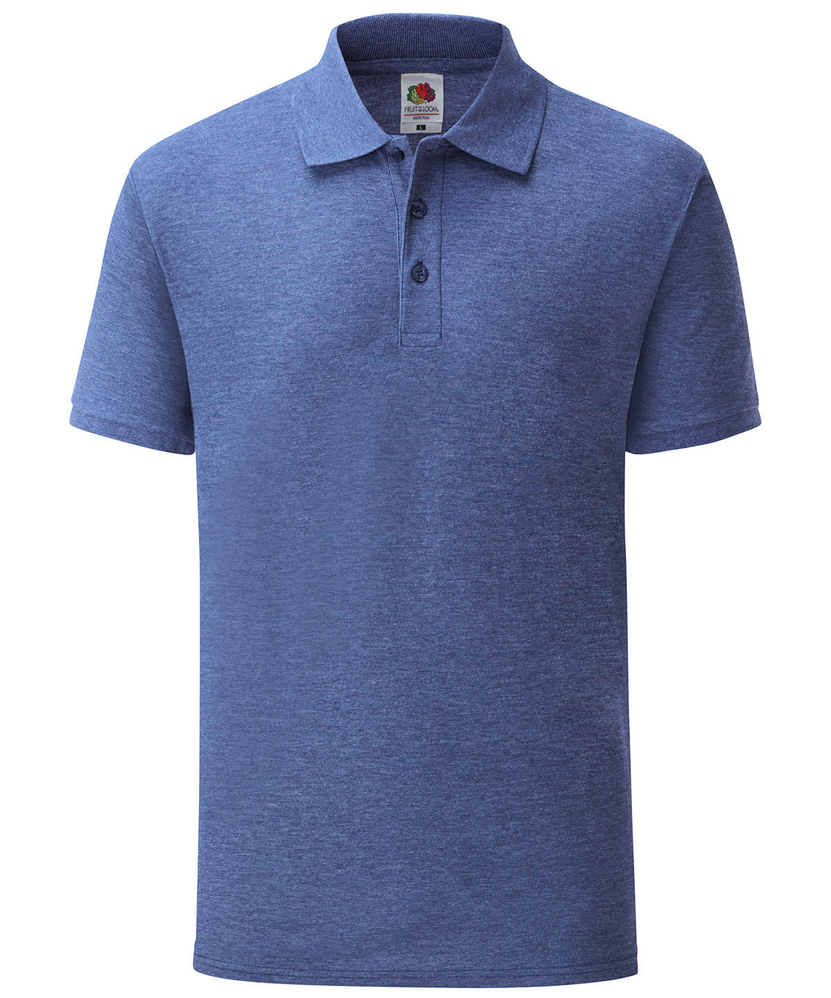 Personalised Polo Shirts - Sky Blue Fruit of the Loom 65/35 Polo