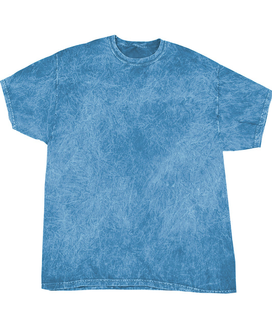 Personalised T-Shirts - Light Blue Colortone Mineral wash T