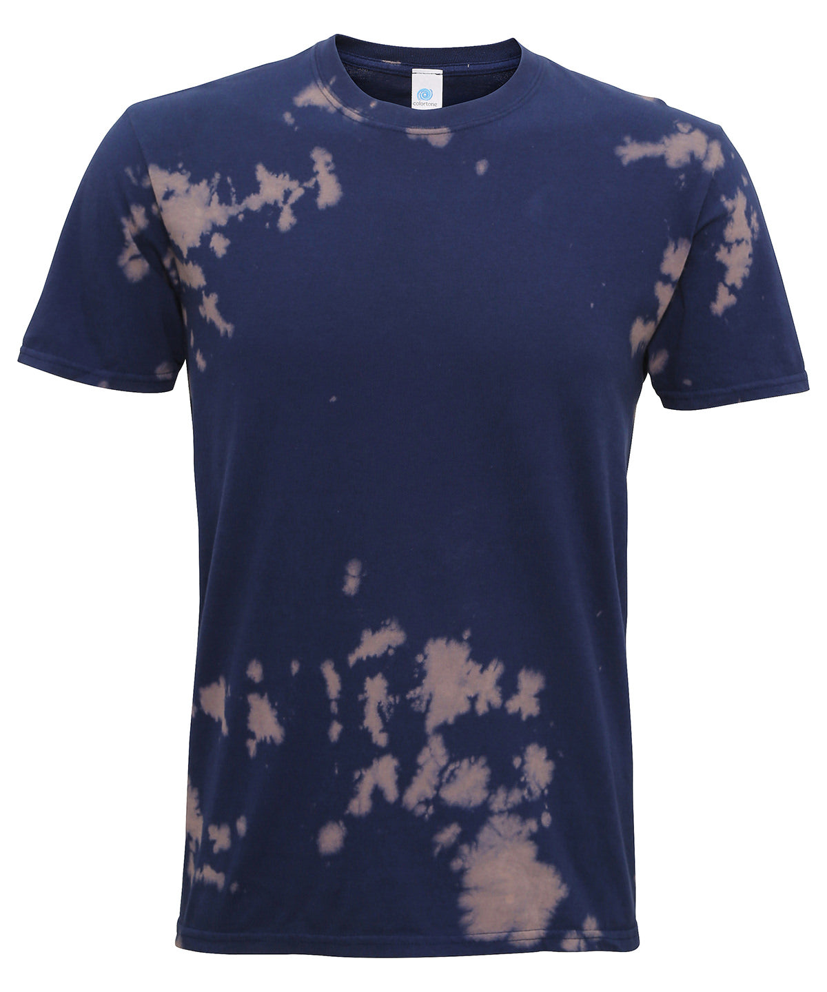 Personalised T-Shirts - Multicolour Colortone Bleach out T