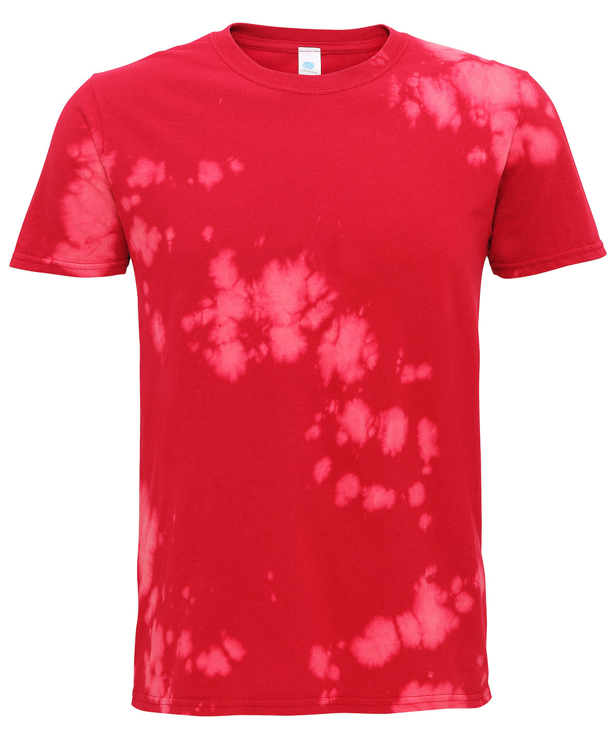 Personalised T-Shirts - Multicolour Colortone Bleach out T