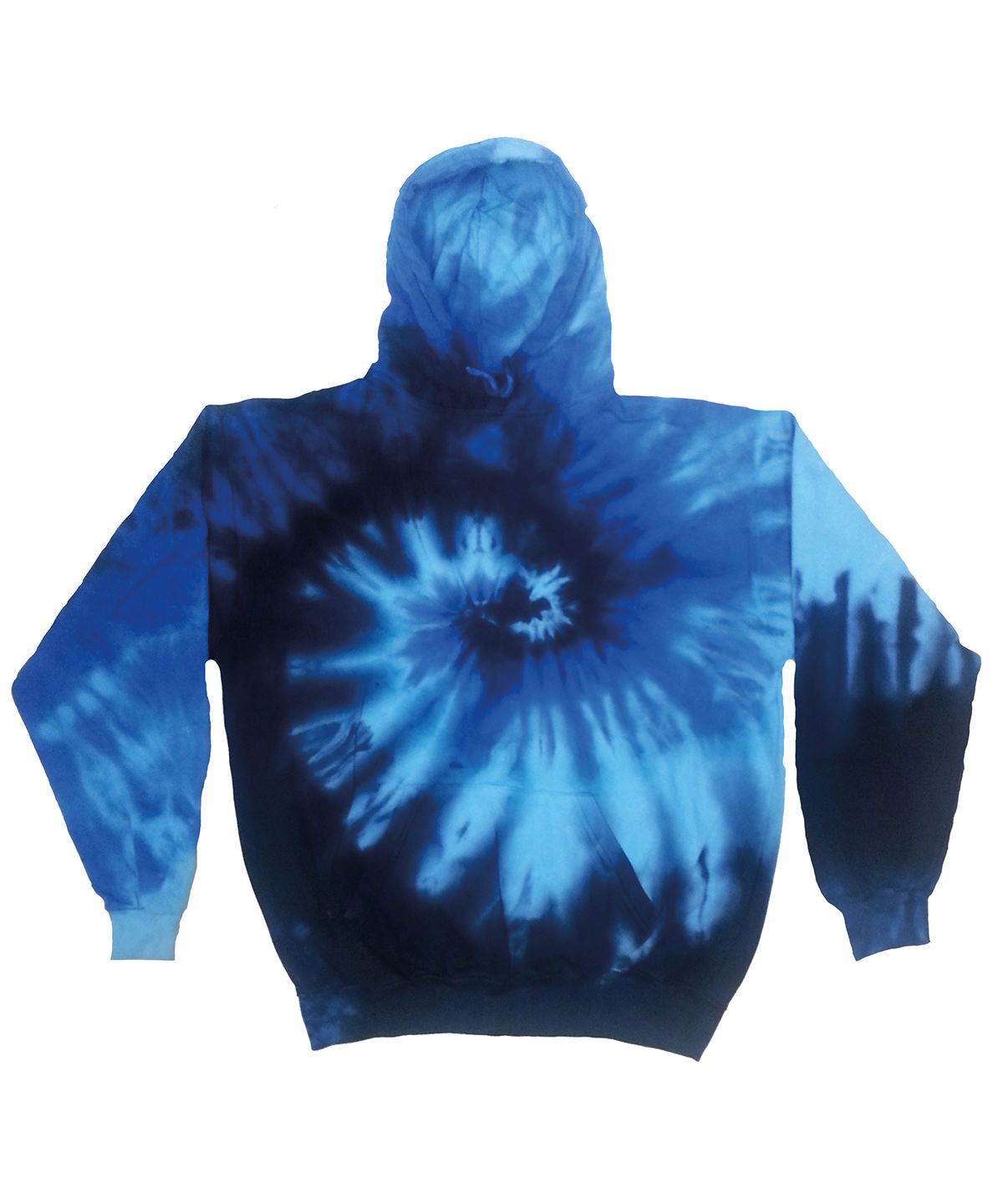 Personalised Hoodies - Tie-Dye Colortone Rainbow tie-dye hoodie