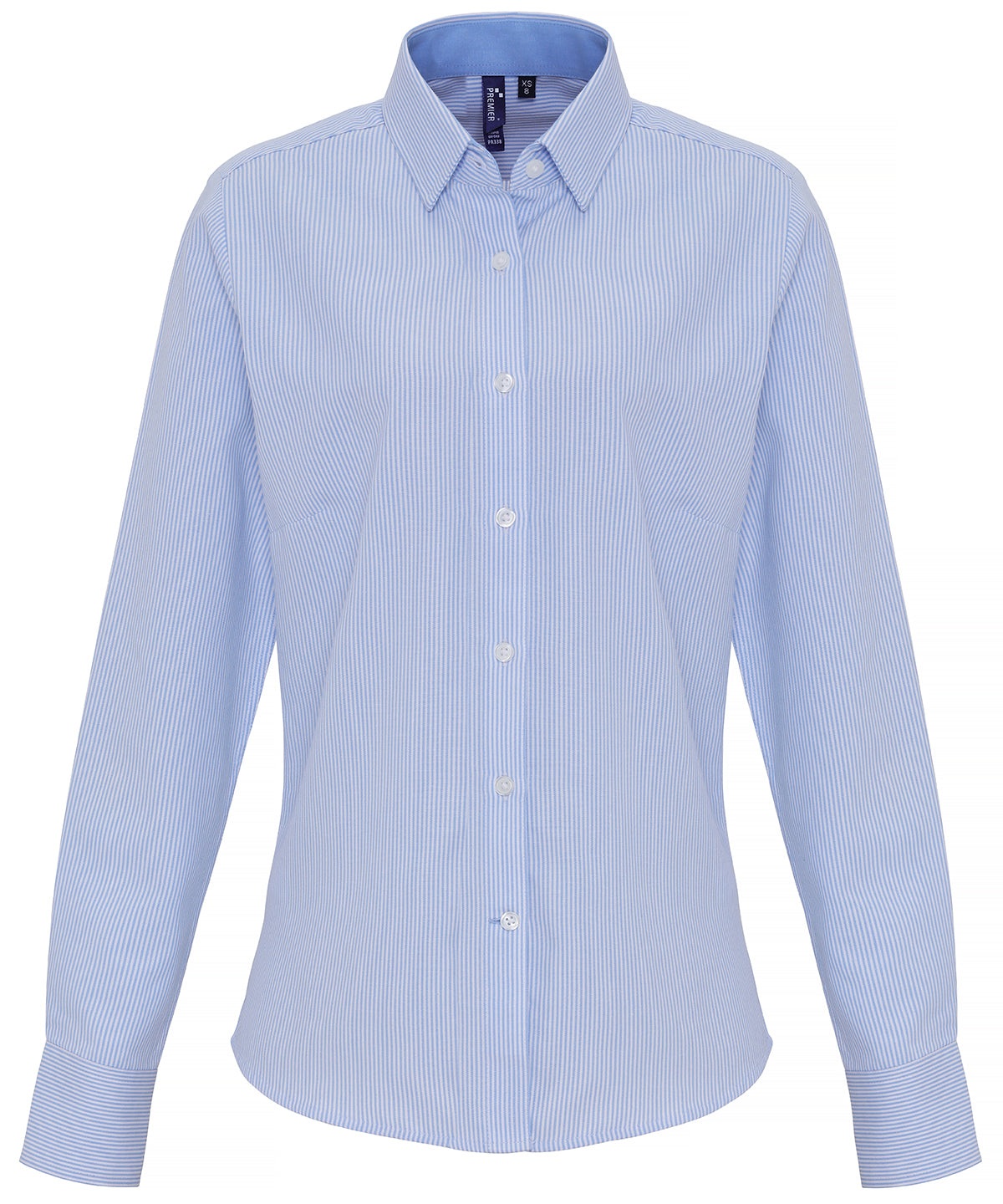 Personalised Blouses - Stripes Premier Women's cotton-rich Oxford stripes blouse
