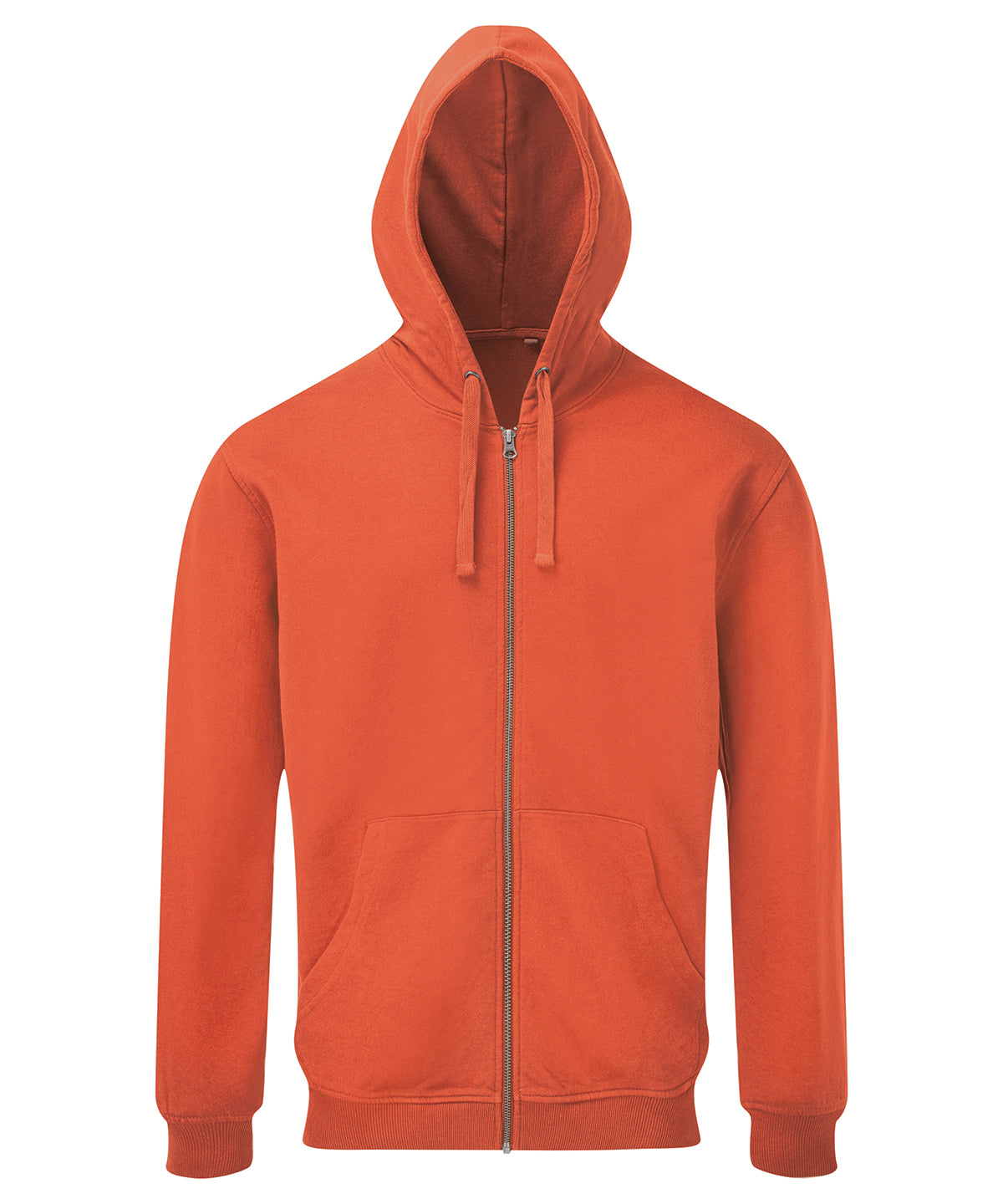 Personalised Hoodies - Asquith & Fox Men's coastal vintage wash loop back zip through hoodie