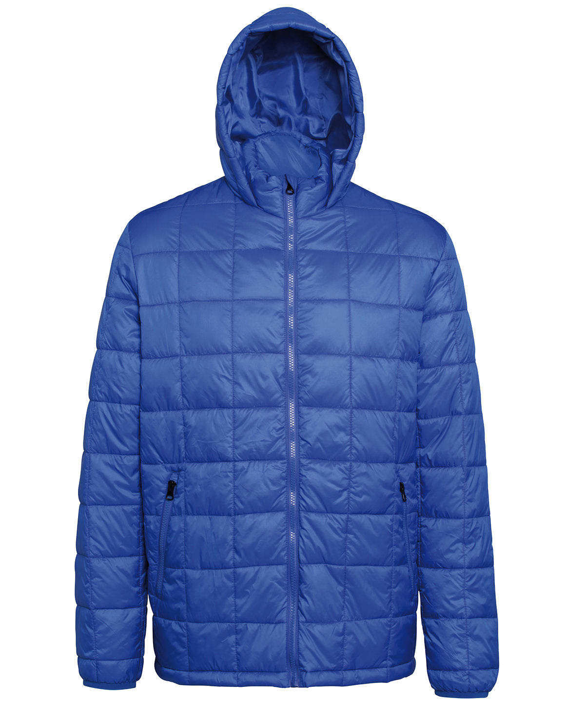 Personalised Jackets - Black 2786 Box quilt hooded jacket