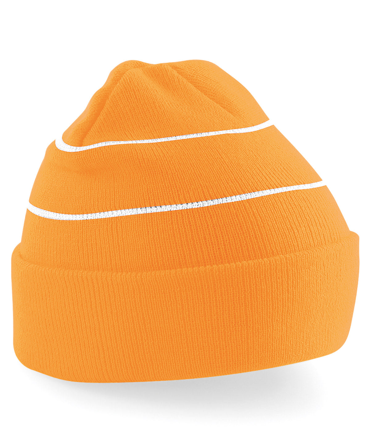 Personalised Hats - Neon Orange Beechfield Enhanced-viz beanie