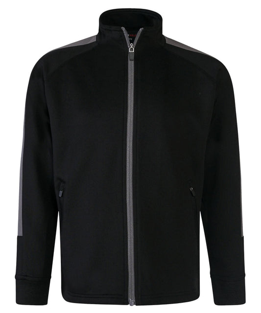 Personalised Sports Overtops - Black Finden & Hales Kids knitted tracksuit top