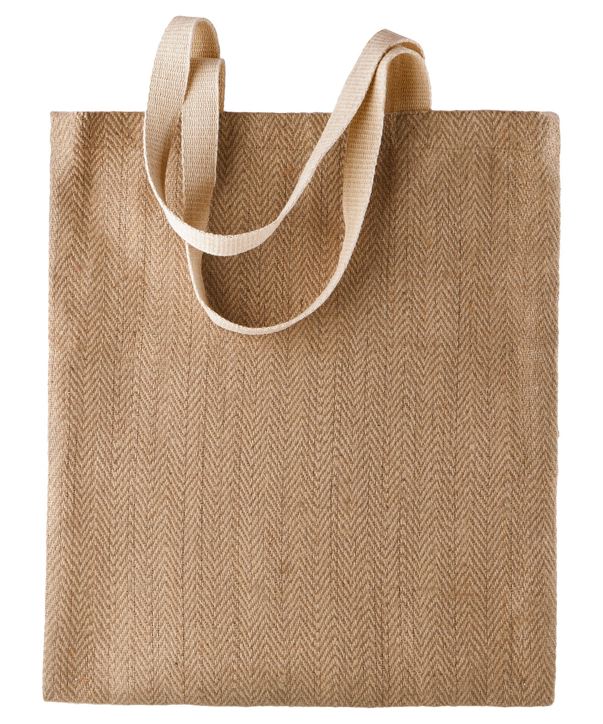 Personalised Bags - Natural KiMood 100% natural yarn dyed jute bag