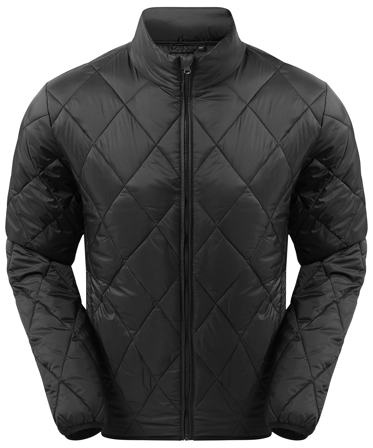 Personalised Jackets - Navy 2786 Diamond pane padded Jacket