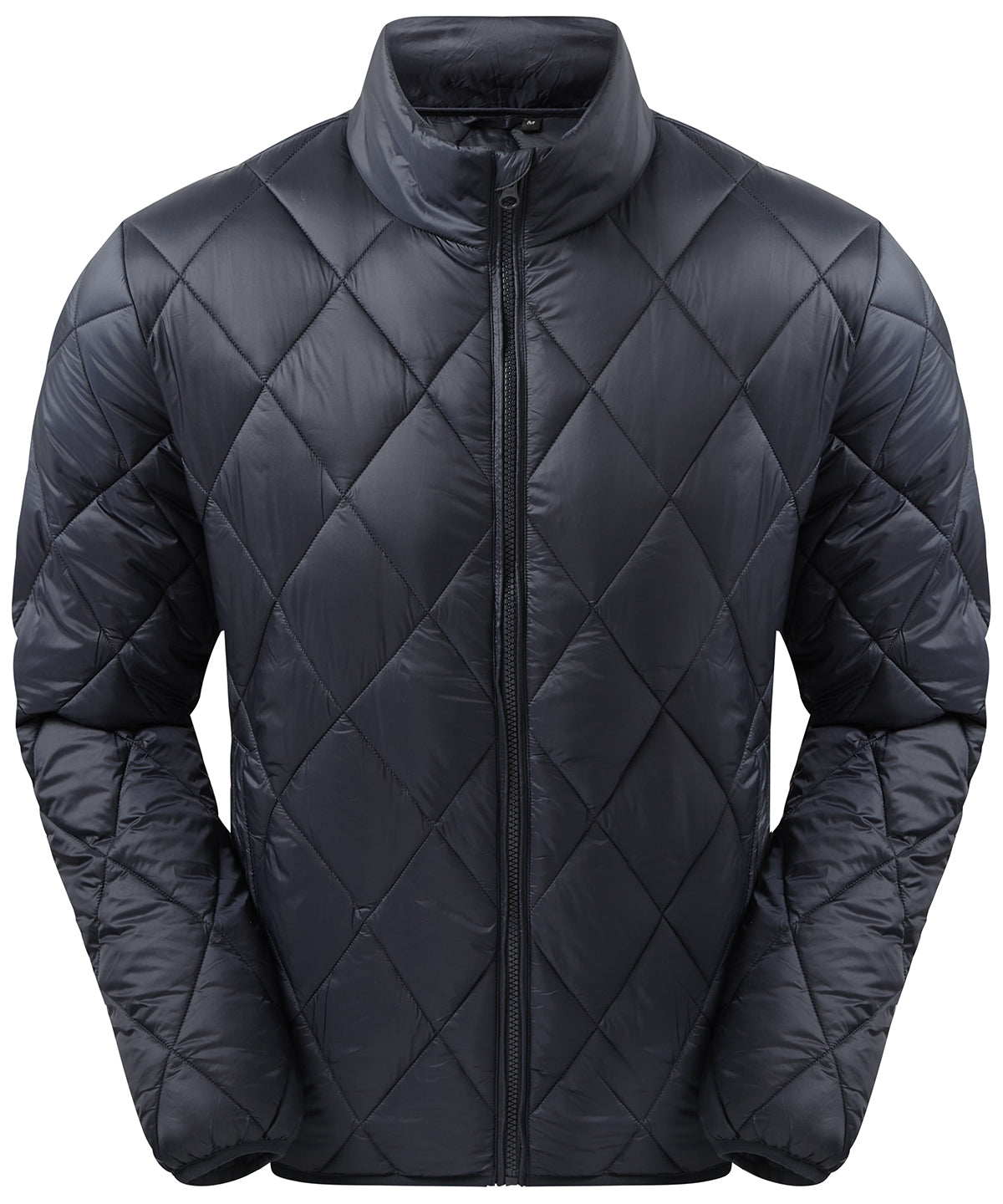 Personalised Jackets - Navy 2786 Diamond pane padded Jacket