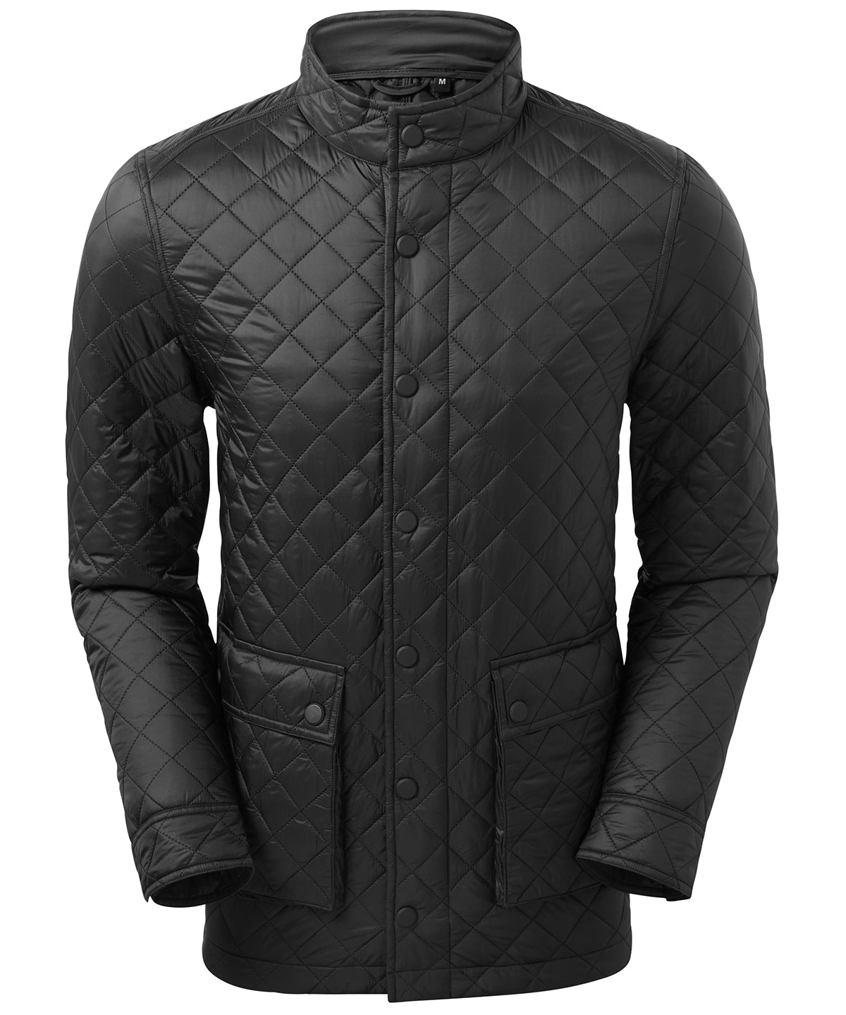 Personalised Jackets - Black 2786 Quartic quilt jacket