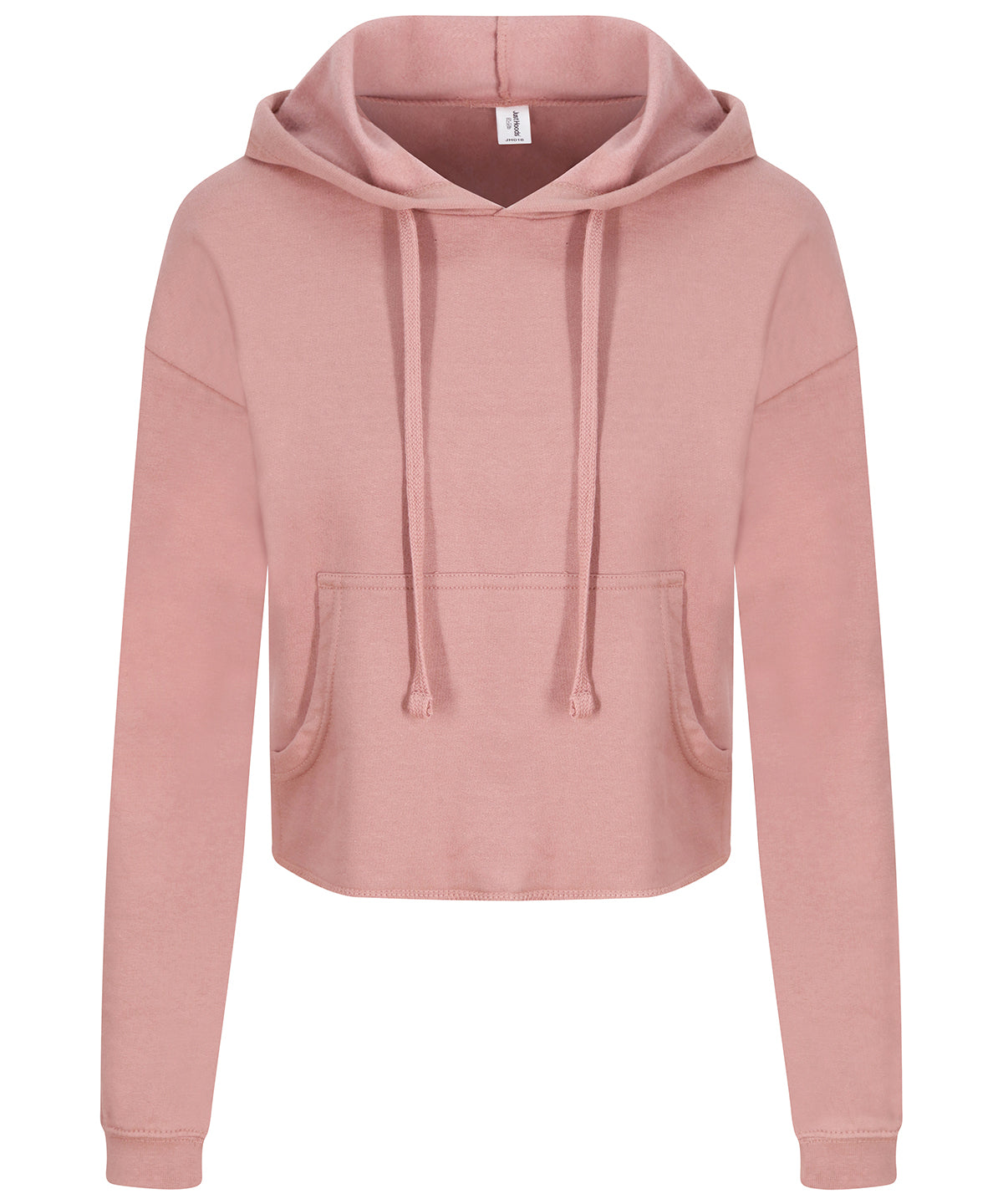 Personalised Hoodies - White AWDis Just Hoods Women's cropped hoodie