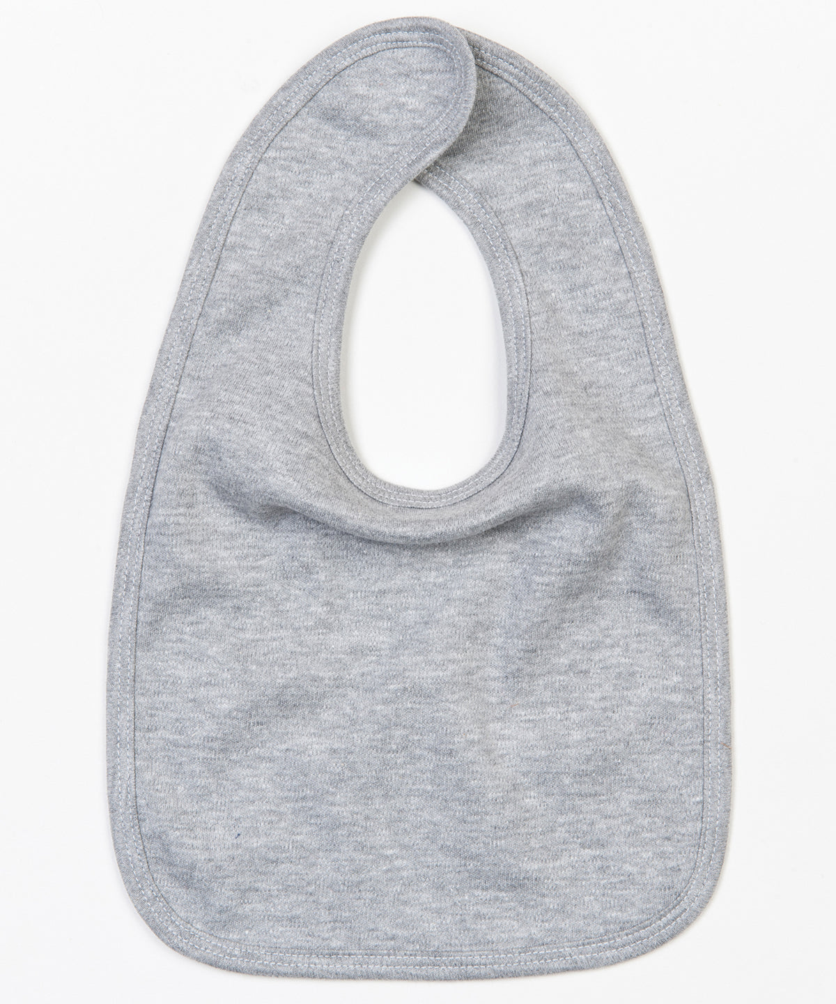 Personalised Bibs - Heather Grey Babybugz Baby bib