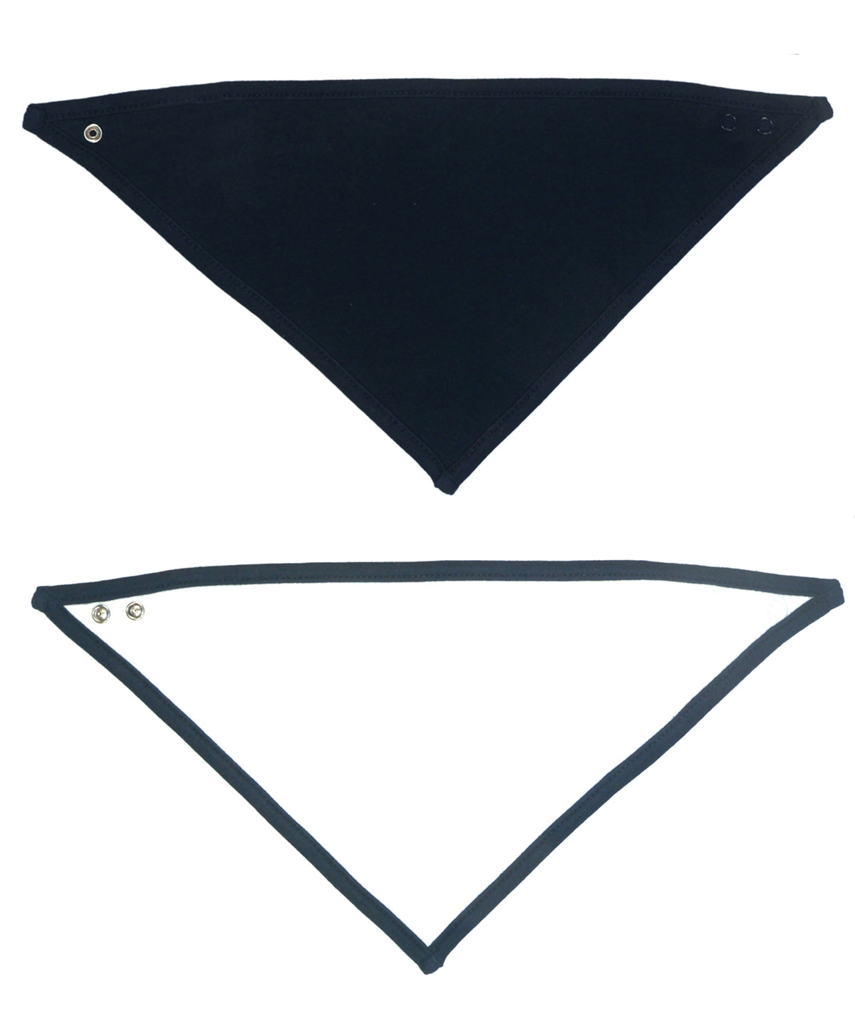 Personalised Bibs - Navy Babybugz Bandana bib