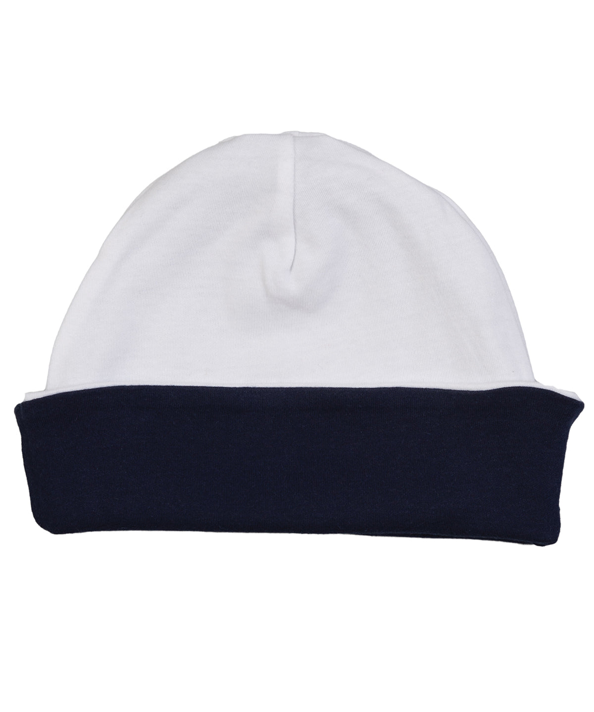 Personalised Hats - White Babybugz Reversible slouch hat