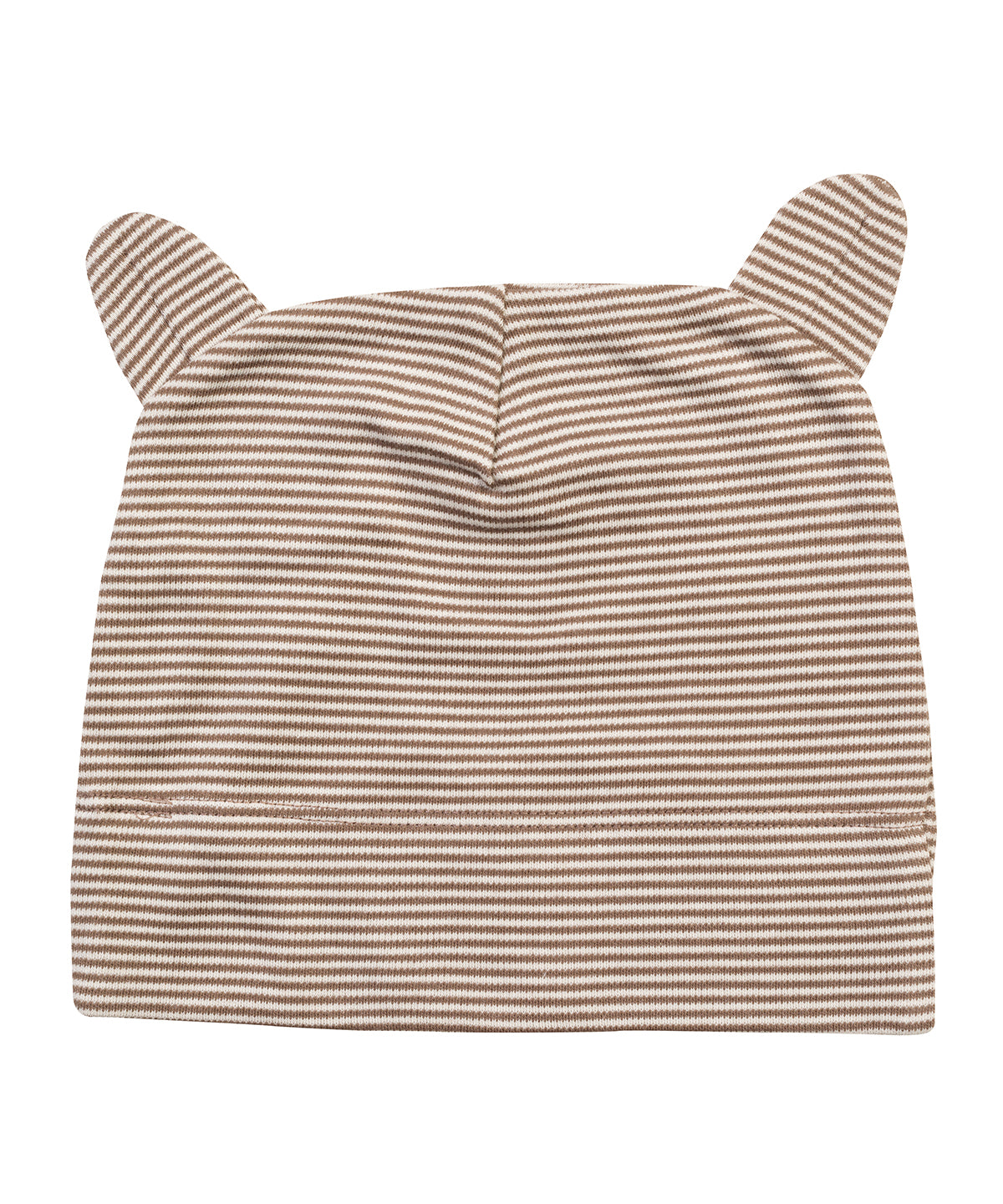 Personalised Hats - Light Brown Babybugz Little hat with ears