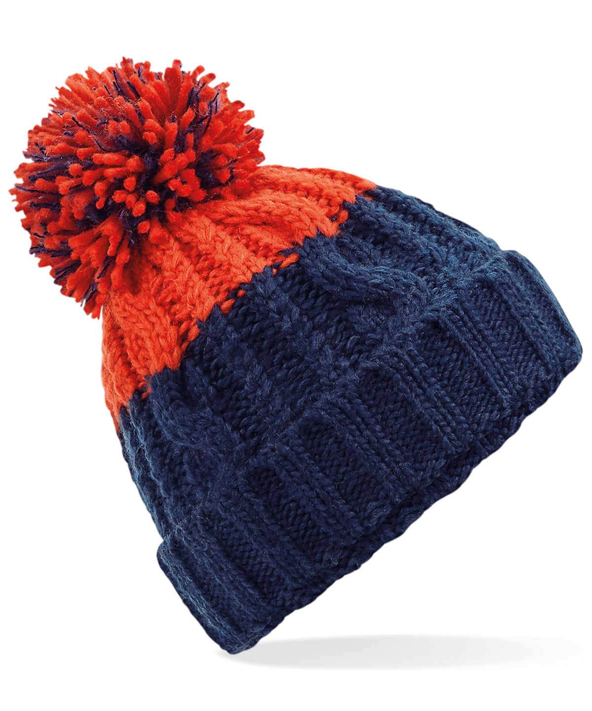 Personalised Hats - Multicolour Beechfield Apres beanie