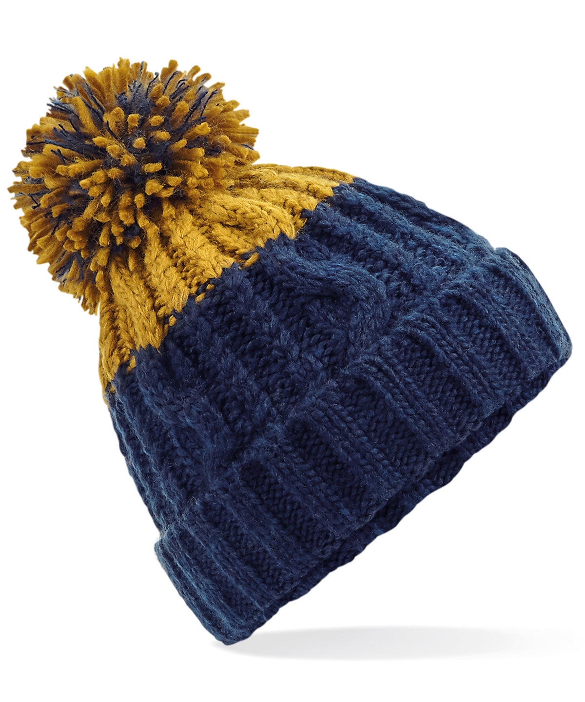 Personalised Hats - Multicolour Beechfield Apres beanie