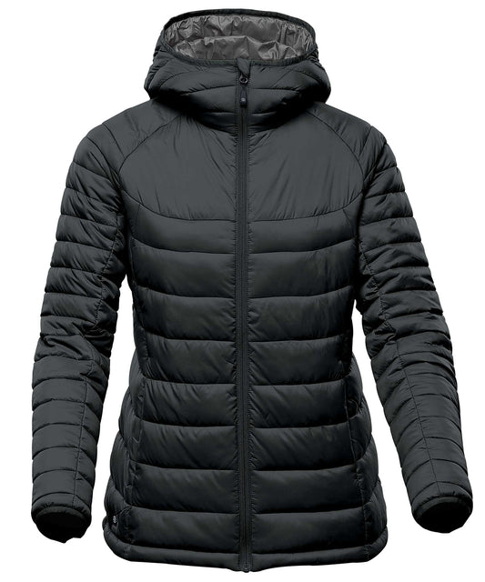 Personalised Jackets - Black Stormtech Women's Stavanger thermal shell