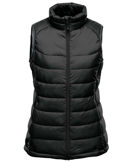 Personalised Jackets - Black Stormtech Women's Stavanger thermal vest