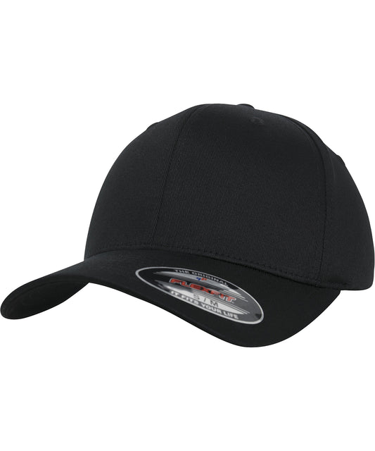Personalised Caps - Black Flexfit by Yupoong Flexfit organic cotton cap (6277OC)