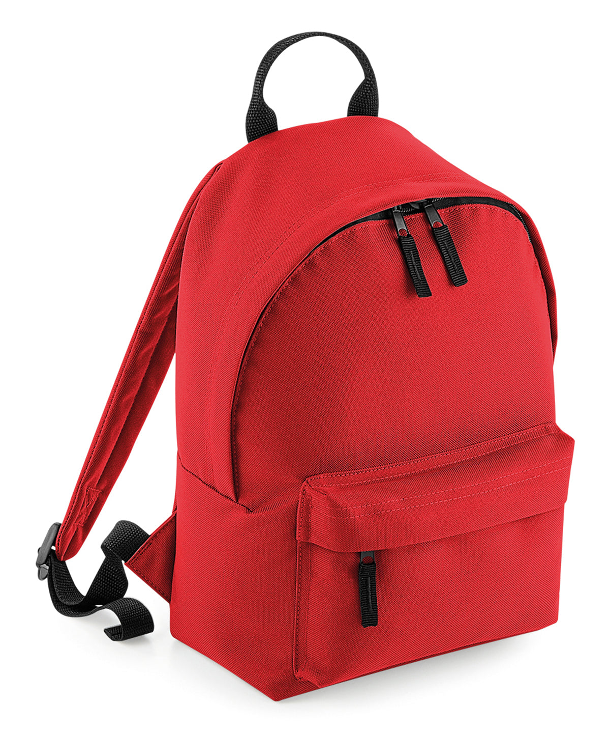 Personalised Bags - Bright Red Bagbase Mini fashion backpack