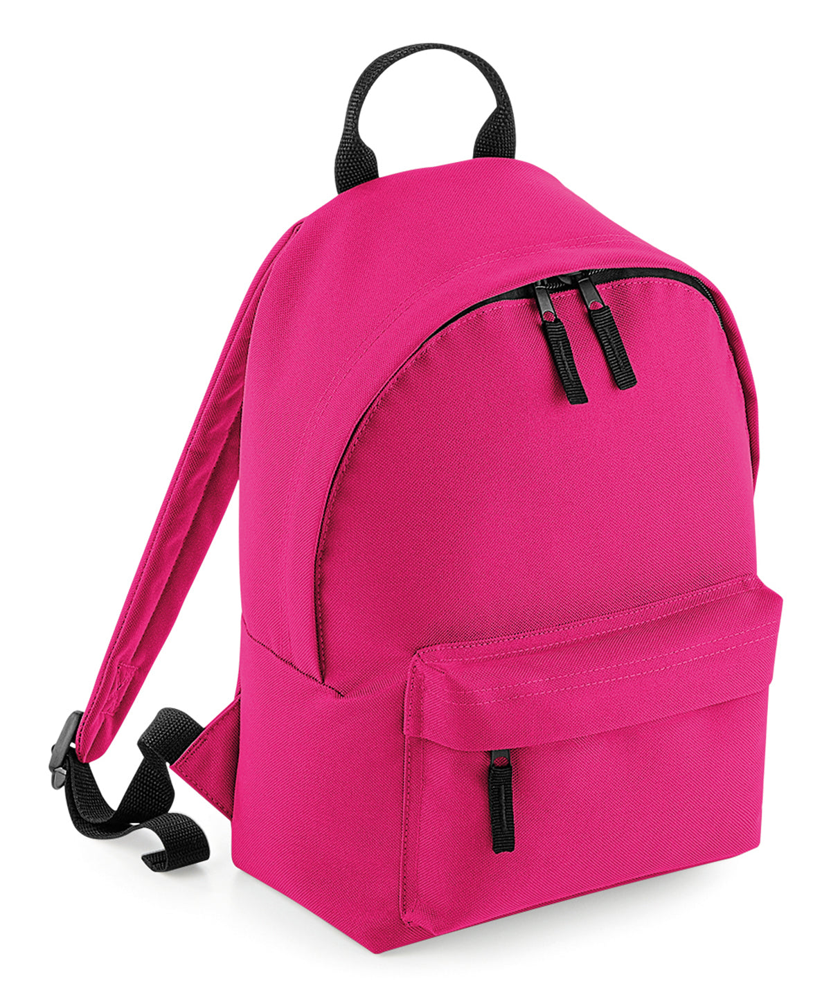 Personalised Bags - Fuchsia Bagbase Mini fashion backpack