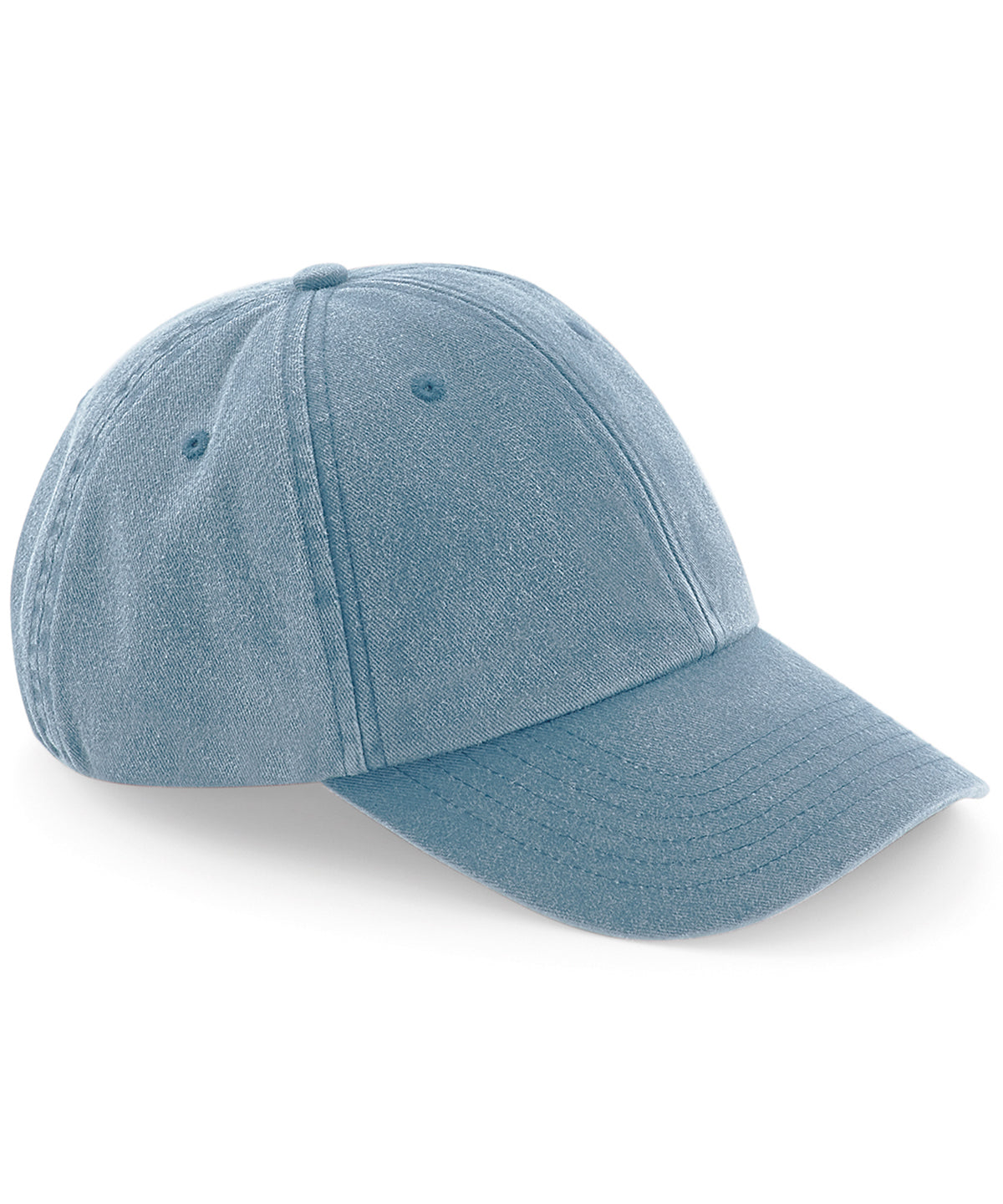 Personalised Caps - Light Blue Beechfield Low-profile vintage cap