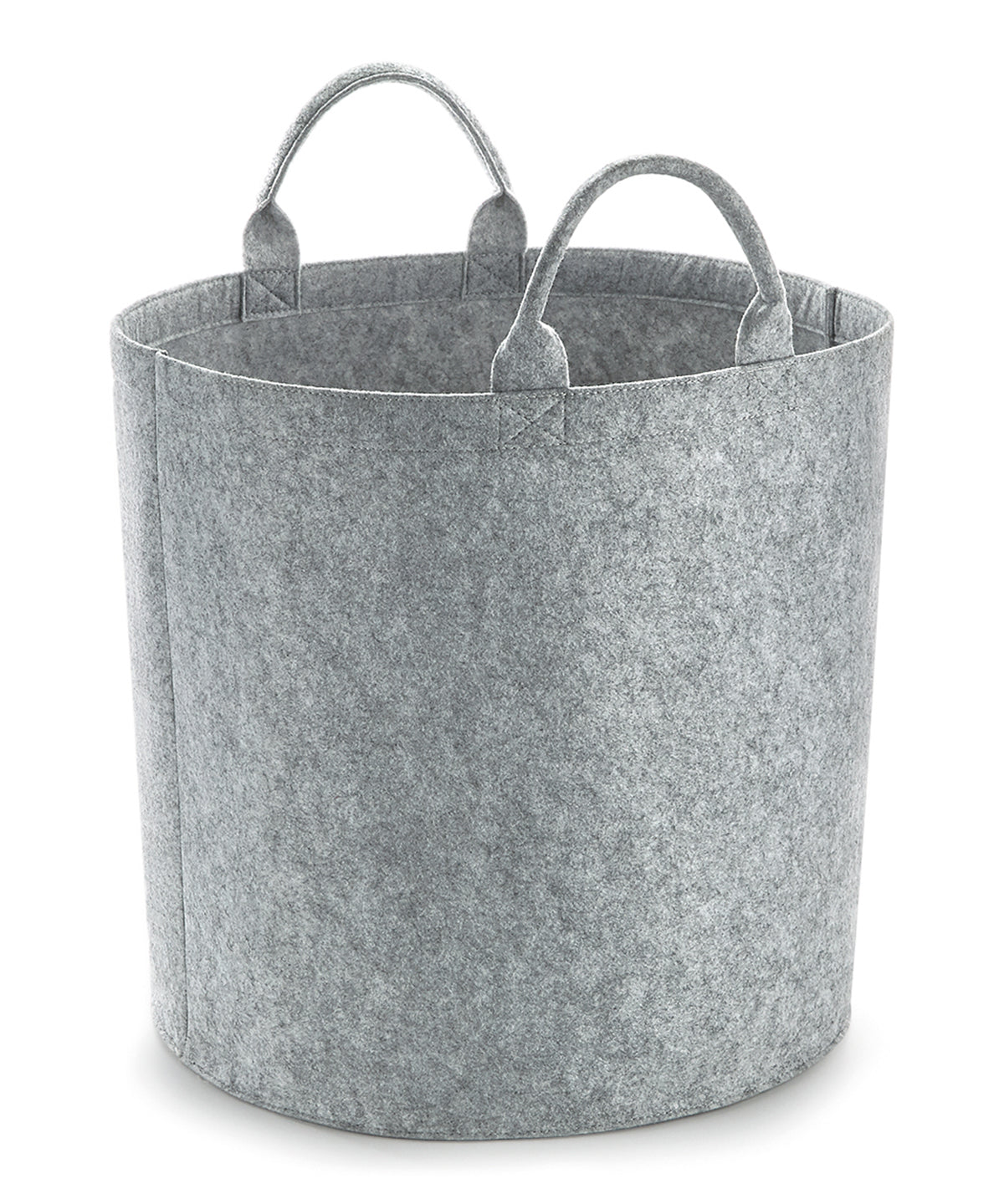 Personalised Bags - Dark Grey Bagbase Felt trug