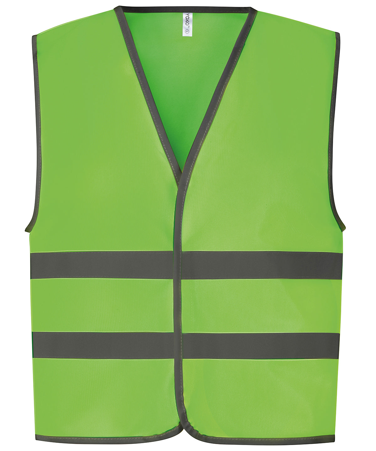 Personalised Safety Vests - Neon Pink Yoko Hi-vis reflective border kids waistcoat (HVW102CH)