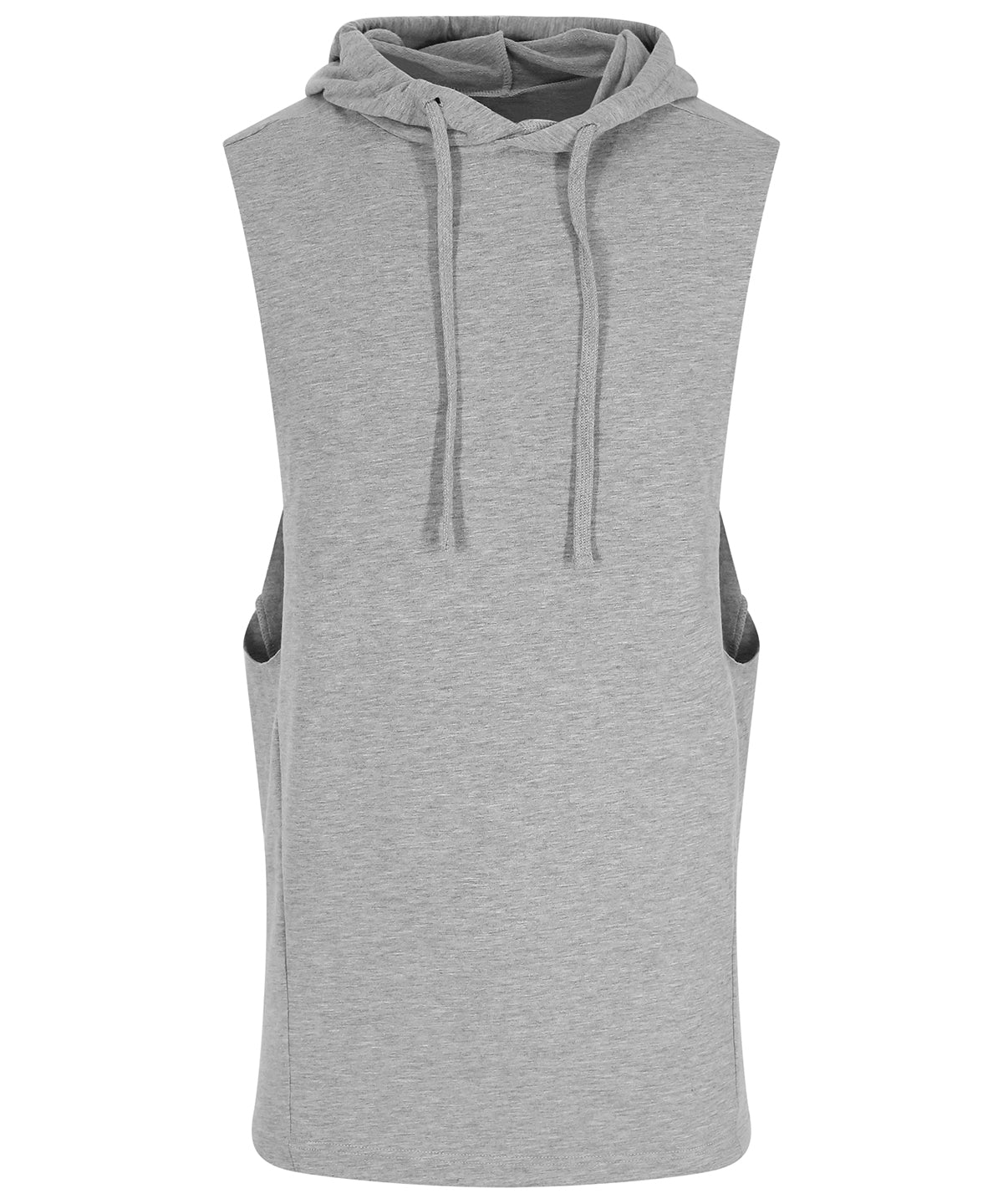 Personalised Hoodies - Black AWDis Just Cool Urban sleeveless muscle hoodie