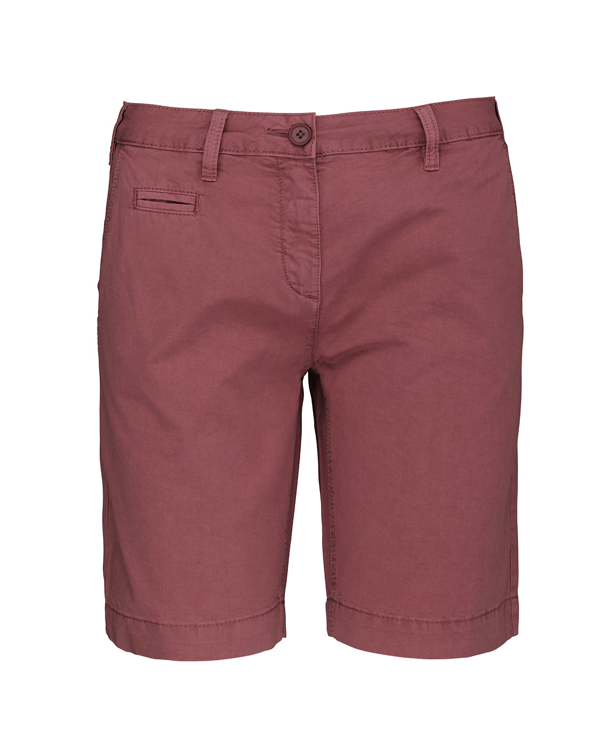 Personalised Shorts - Dark Grey Kariban Ladies' washed effect Bermuda shorts