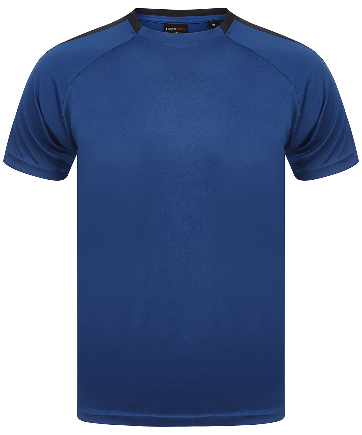 Personalised T-Shirts - Black Finden & Hales Unisex team t-shirt