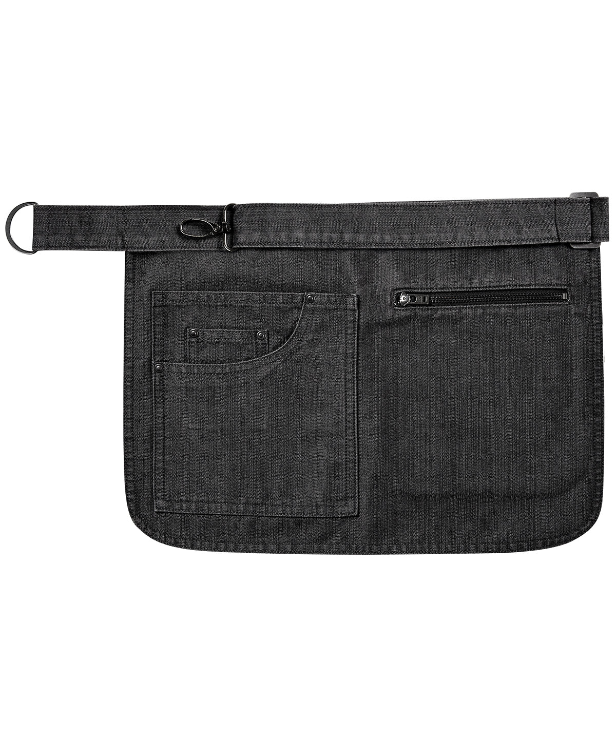 Personalised Aprons - Black Premier Metro utility hip apron
