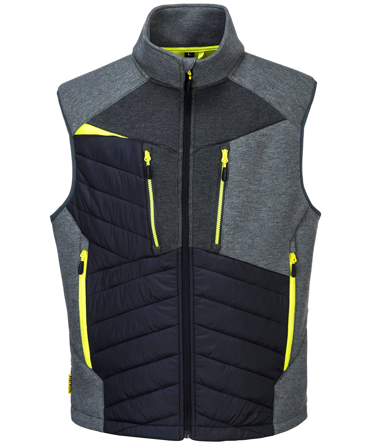 Personalised Gilets - Dark Grey Portwest DX4 Hybrid Baffle gilet (DX470)