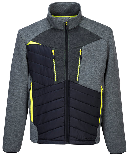 Personalised Jackets - Dark Grey Portwest DX4 Hybrid Baffle jacket (DX471)